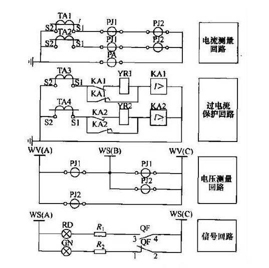 干貨開關(guān)柜二級(jí)電路知識(shí)和接線圖~