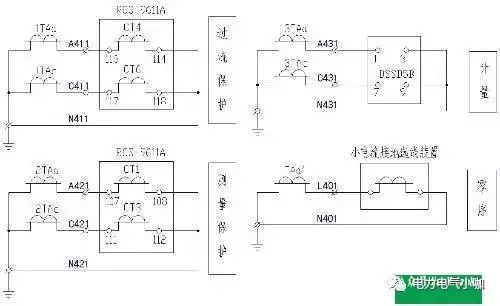 10KV開關(guān)柜二次接線圖(帶南瑞集寶圖)