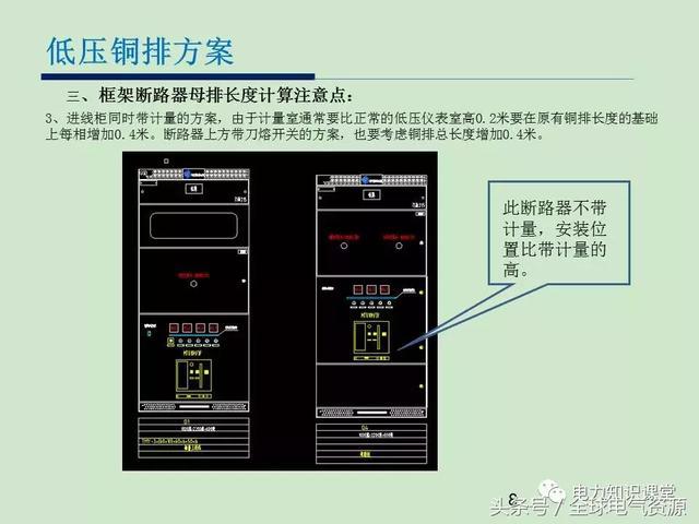 低電壓開關(guān)柜銅排消耗計算