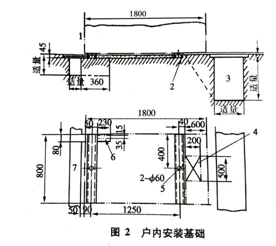 KYN28-12型中間高壓開關(guān)柜室內(nèi)安裝要求