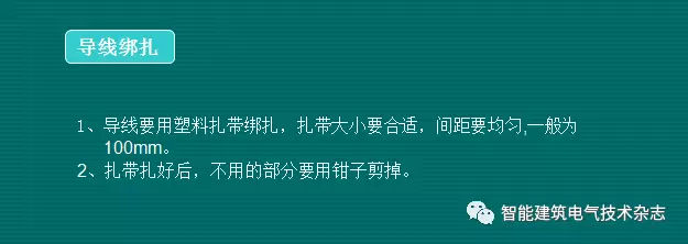 必須收集！配電箱內(nèi)部布線要求