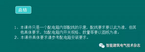 必須收集！配電箱內(nèi)部布線要求