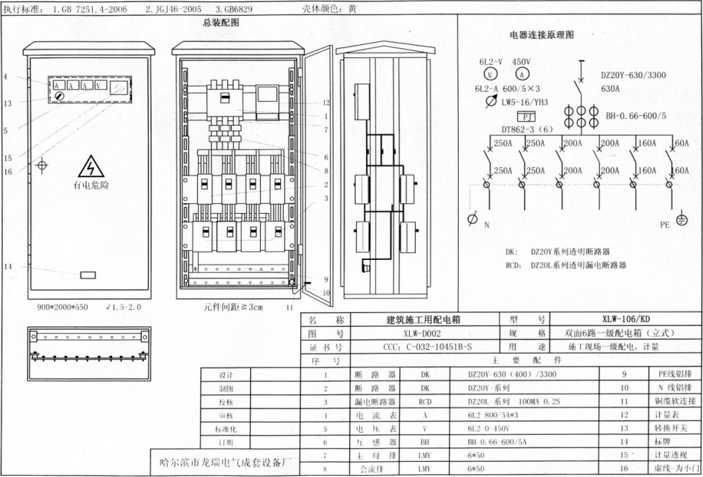 如何在施工現(xiàn)場配置臨時(shí)用電配電箱(機(jī)柜)？標(biāo)準(zhǔn)化的例子！