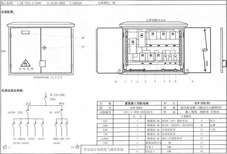 如何在施工現(xiàn)場配置臨時(shí)用電配電箱(機(jī)柜)？標(biāo)準(zhǔn)化的例子！