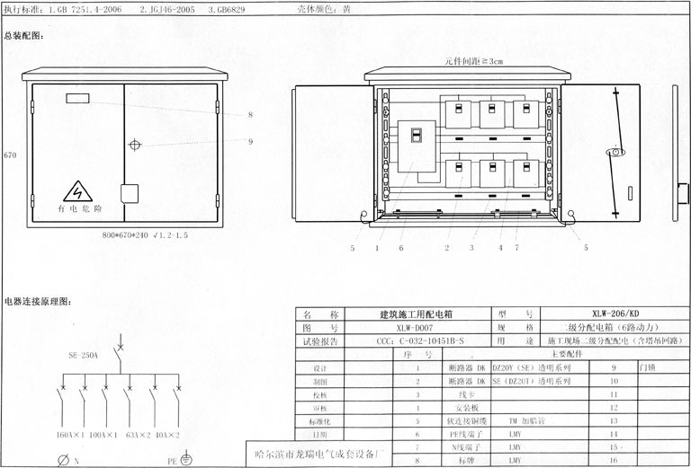 如何在施工現(xiàn)場配置臨時(shí)用電配電箱(機(jī)柜)？標(biāo)準(zhǔn)化的例子！