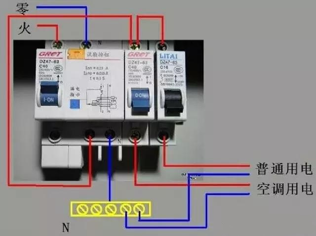 詳細(xì)說(shuō)明了電氣設(shè)計(jì)中配電箱配電柜的接線圖。