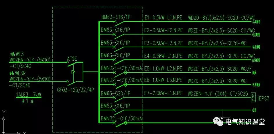 配電箱系統(tǒng)圖中的字母是什么意思？教你如何閱讀配電箱系統(tǒng)圖！