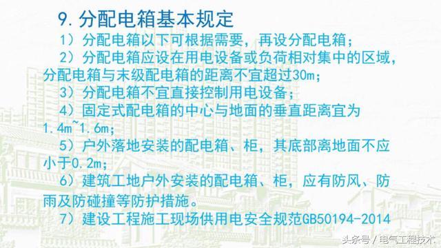 我在1級、2級和3級配電箱有什么樣的設備？如何配置它？你早就應該知道了。