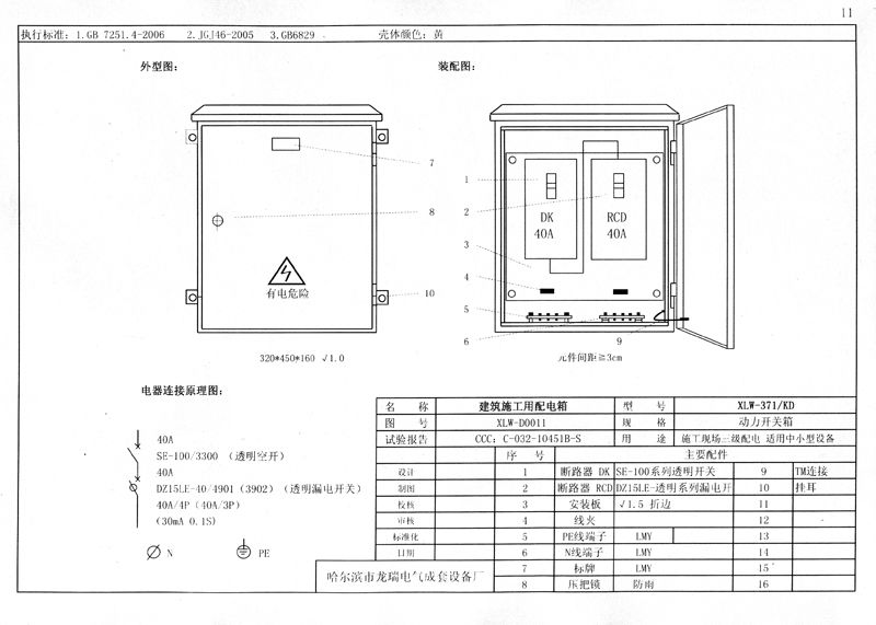 從變壓器到配電箱！臨時電源線連接和配電箱配置標準圖！