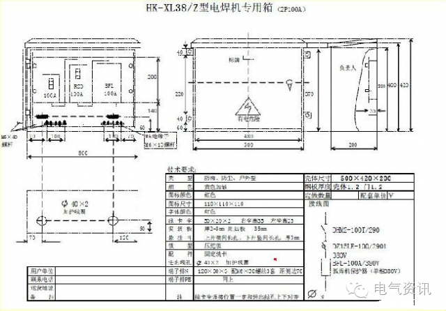 三級(jí)配電、二級(jí)漏電保護(hù)等。配電箱和施工要求(視頻附后)